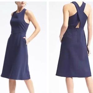 Banana Republic Navy Dress